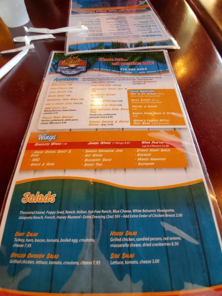 3rd Chute Bar & Grill Menu image 3