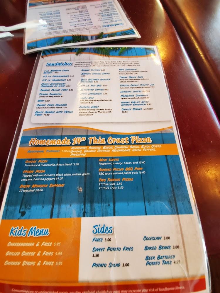 3rd Chute Bar & Grill Menu image 4